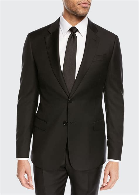 emporio armani men's suits.